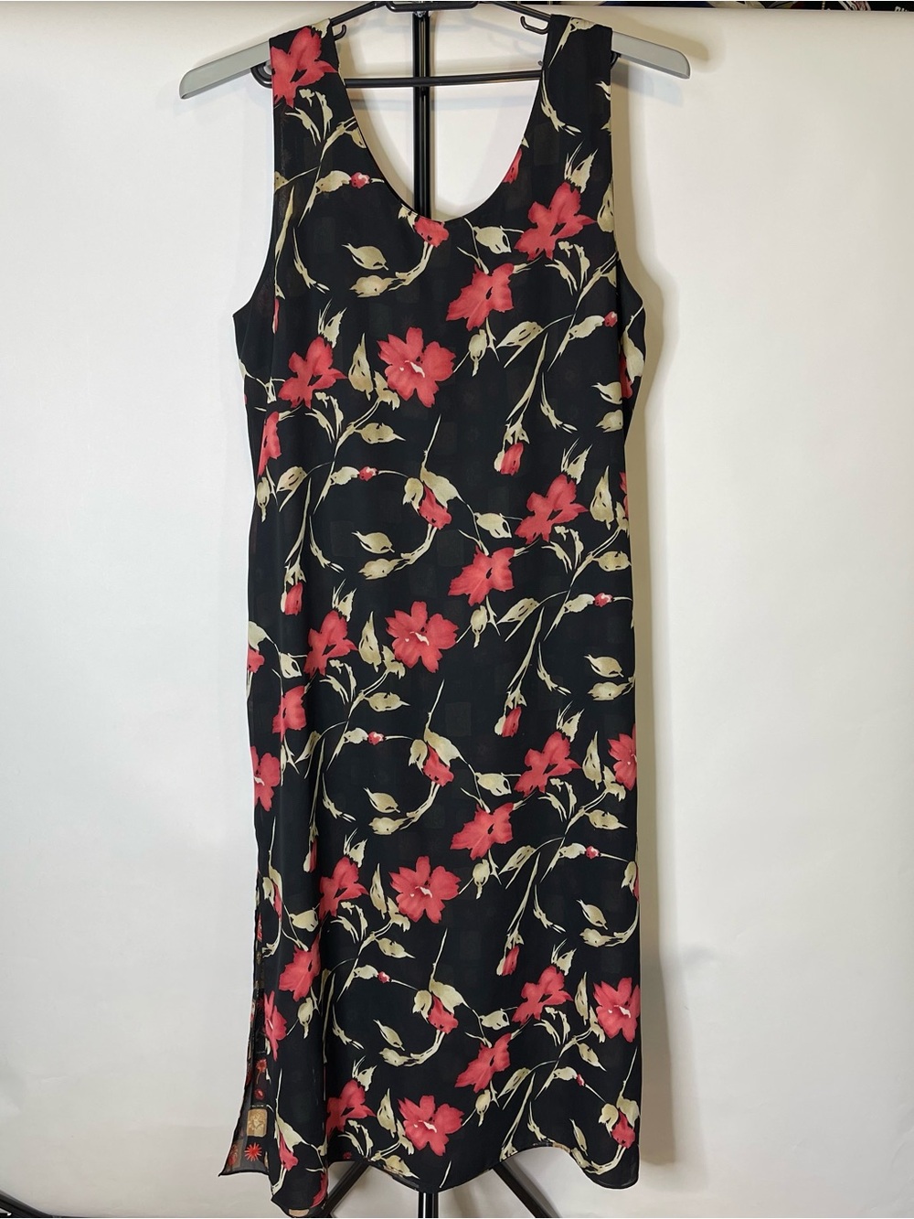 Vintage Impressions of California Floral Night Gown Size XL Women’s